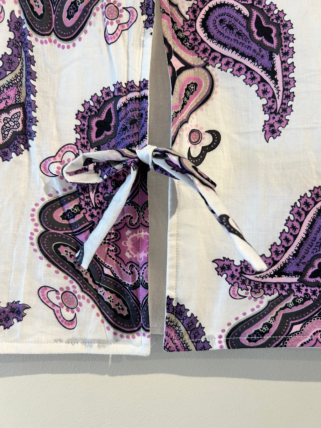 Gilet à nouer vintage Sonya