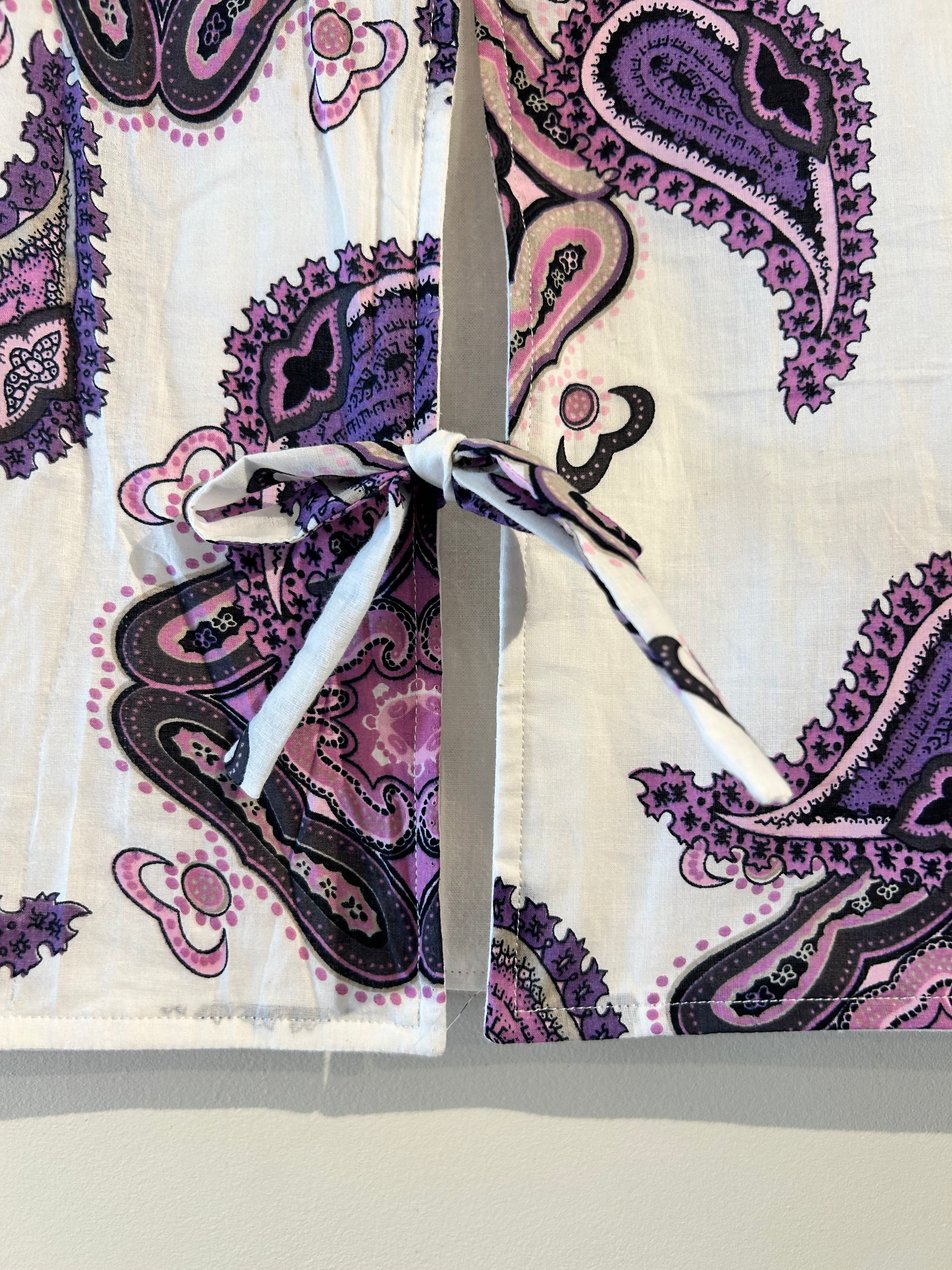 Gilet à nouer vintage Sonya