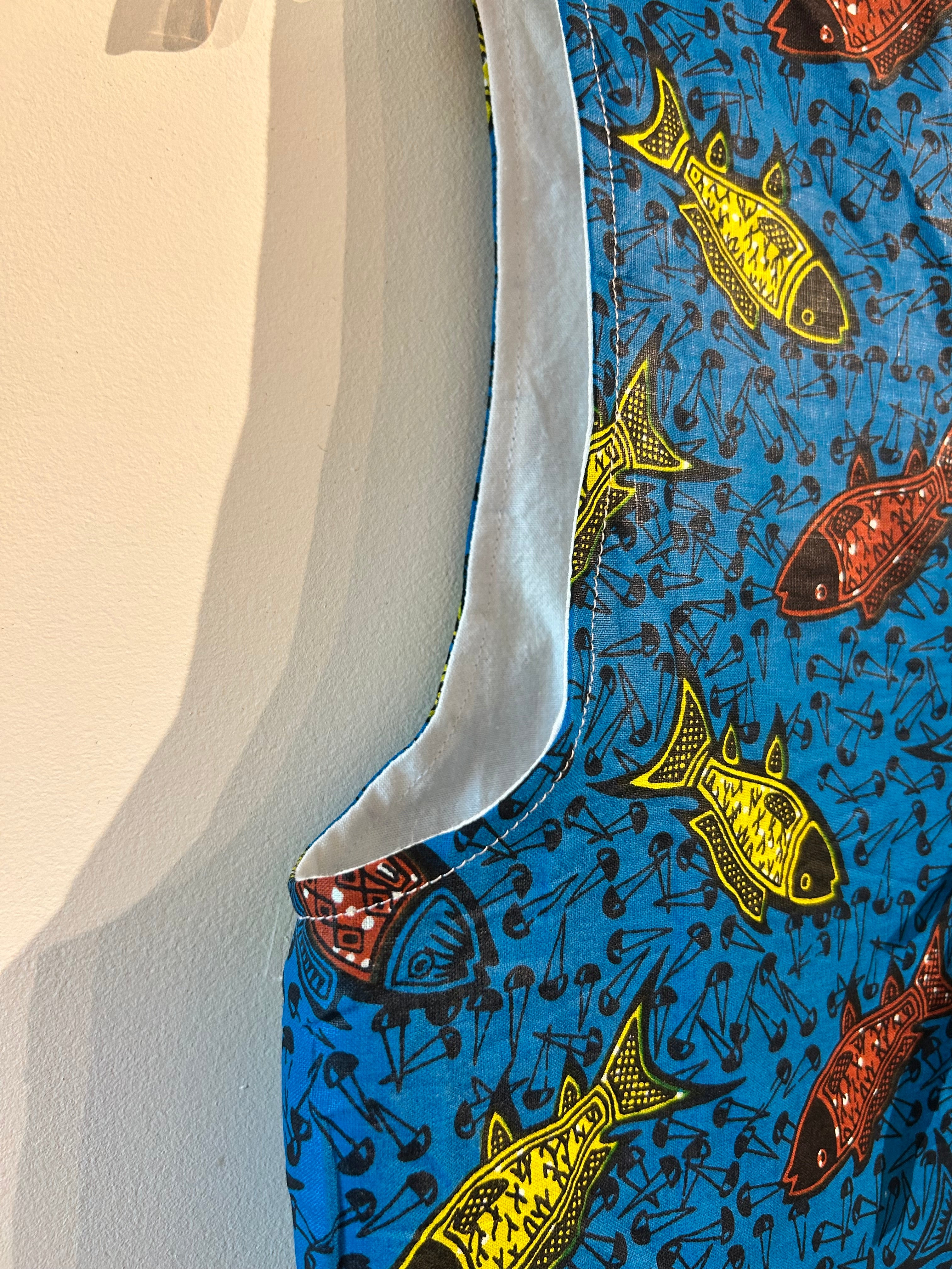 Gilet à nouer vintage Valérie