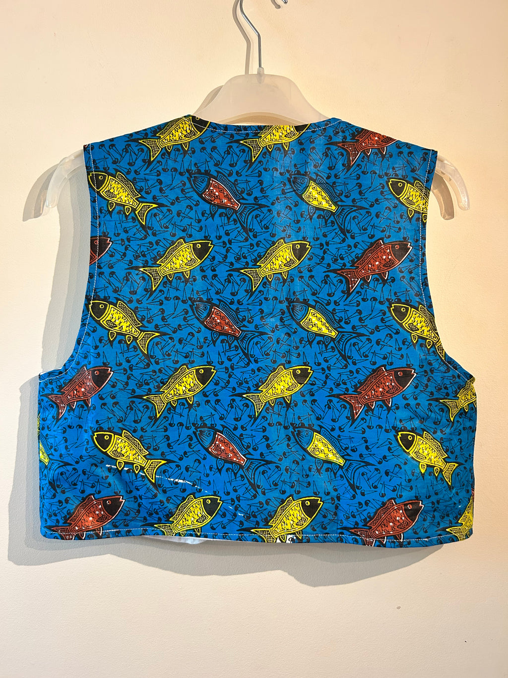 Gilet à nouer vintage Valérie