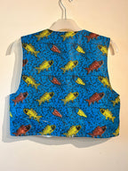 Gilet à nouer vintage Valérie