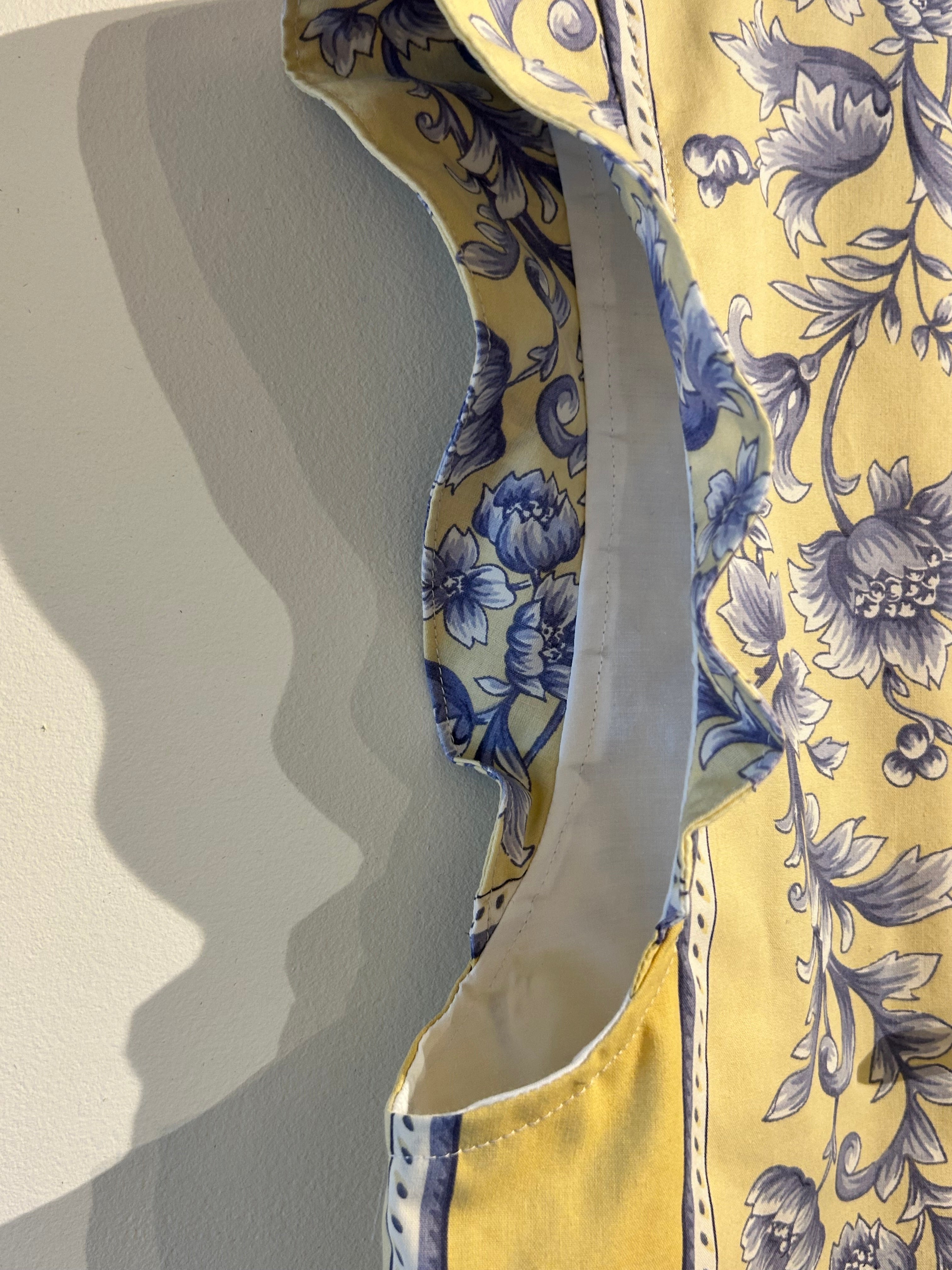 gilet à nouer vintage Carole