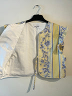 gilet à nouer vintage Carole