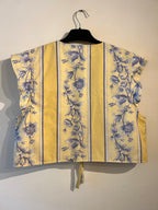 gilet à nouer vintage Carole