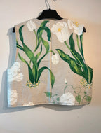 Gilet à nouer vintage Luna