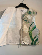 Gilet à nouer vintage Luna